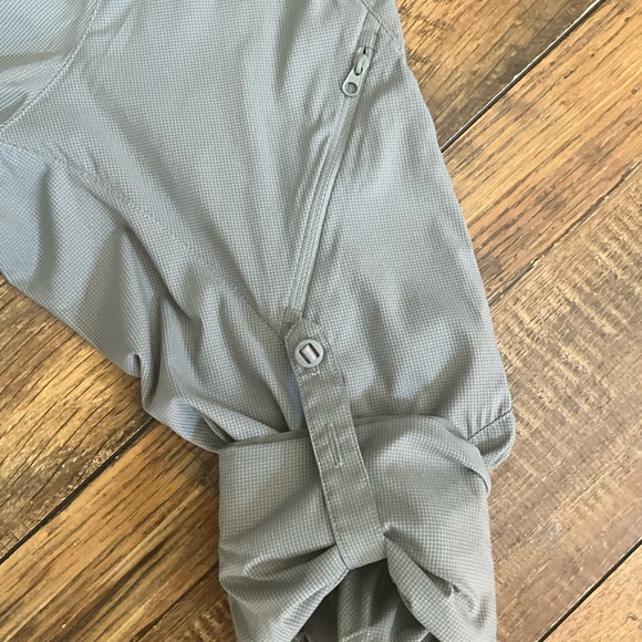 Arc'tery Elaho Shirt LS Men's Light Gray and White Snap Button Down Size
Large - Picture 9 of 12